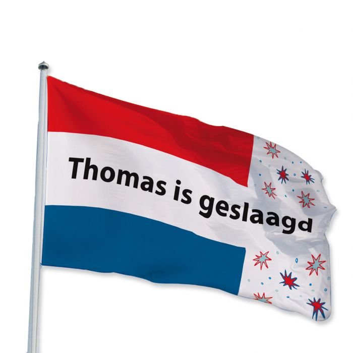 Geslaagd vlag 70x100cm