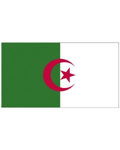 Vlag Algerije 50 x 70 glans