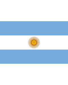 Vlag Argentinië 140x200 cm. glans