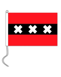 Tafelvlag Amsterdam 10x15cm