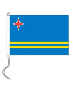 Tafelvlag Aruba 10x15 cm