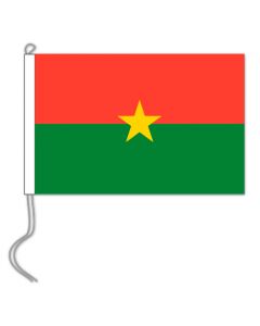 Tafelvlag Burkina Faso 10x15 cm