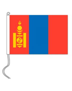 Tafelvlag Mongolië 10x15 cm