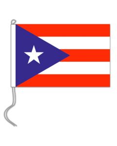 Tafelvlag Puerto Rico 10x15 cm