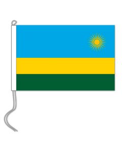 Tafelvlag Rwanda 10x15 cm