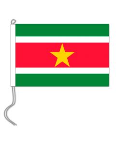 Tafelvlag Suriname 10x15 cm