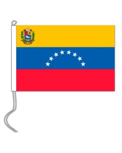 Tafelvlag Venezuela 10x15 cm