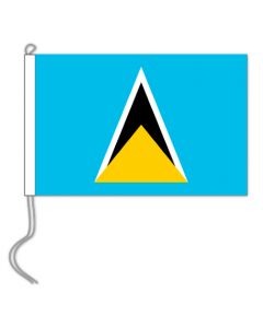 Tafelvlag St.Lucia 10x15 cm
