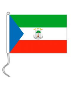 Tafelvlag Guinea Equatorial 10x15 cm