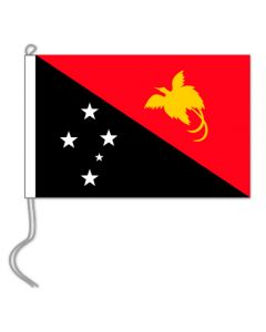 Tafelvlag Papoea Nieuw-Guinea 10x15 cm