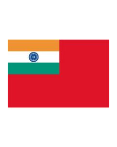 Vlag India Koopvaardij 100x150 cm.