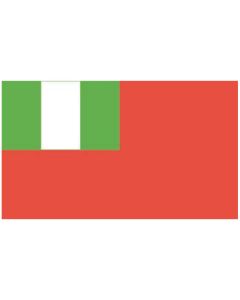 Vlag Nigeria Koopvaardij 100x150 cm.