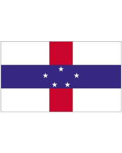 Vlag Nederlandse Antillen 50x75 cm.