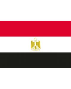 Vlag Egypte - Glans
