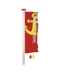 Banier 150x400cm - 2 PMS kleuren