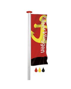 Banier 150x400cm - 3 PMS kleuren