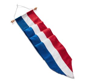 Nederlandse Wimpel van Faber Vlaggen met onderzijde punt