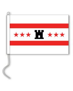 Tafelvlag Drenthe 10x15 cm.