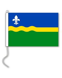 Tafelvlag Flevoland 10x15 cm.