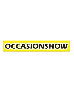 Occasionshow spandoek 80 x 500 cm