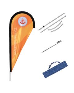 Beachflag Aventos Drop model - complete set