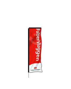 Beachflag rechthoekig medium 70x250 cm