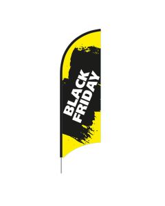 Beachflag Black Friday 70 x 190 cm