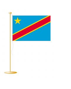 Tafelvlag Congo 10x15 cm