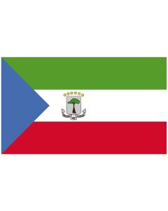 Vlag Equatoriaal-Guinea 100 x 150 glans