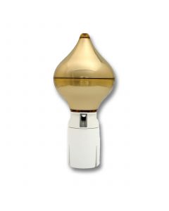 Gouden peerknop tbv adapter