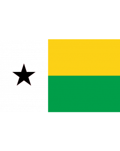 Vlag Guinee Bissau 100 x 150 glans