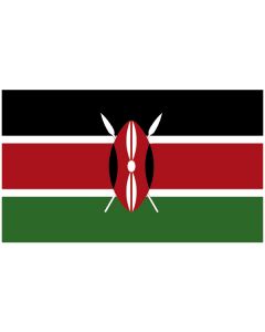Vlag Kenia 140 x 200 glans