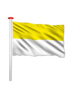 Vlag geel wit (kerk vlag) 