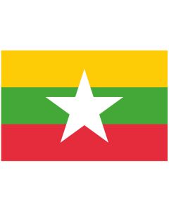 Vlag Birma / Myanmar 