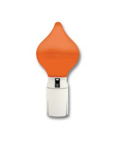 Oranje peer vlaggenmastknop