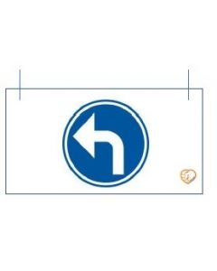 Plafondbord linksaf