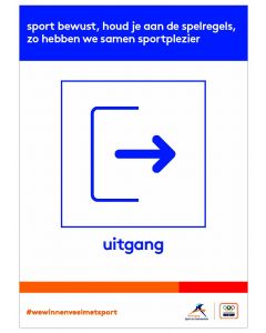 NOC*NSF Sportprotocol 'uitgang'