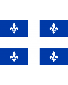 Vlag Québec 140 x 200 glans