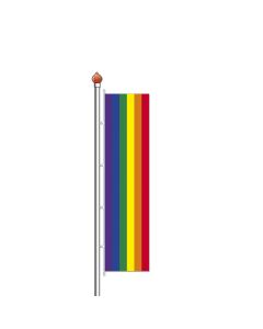 Regenboog banier 100x400cm