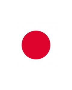 Vlag Japan - Glans
