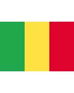 Vlag Mali - Glans