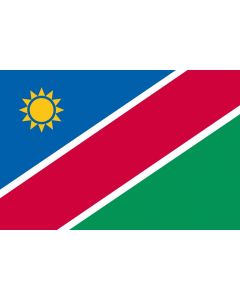 Vlag Namibie - Glans
