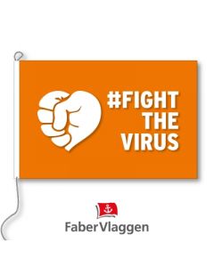 Vlag 150x225cm #FightTheVirus