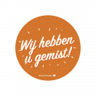 Wij hebben u gemist! pakket