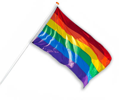 Regenboog vlag